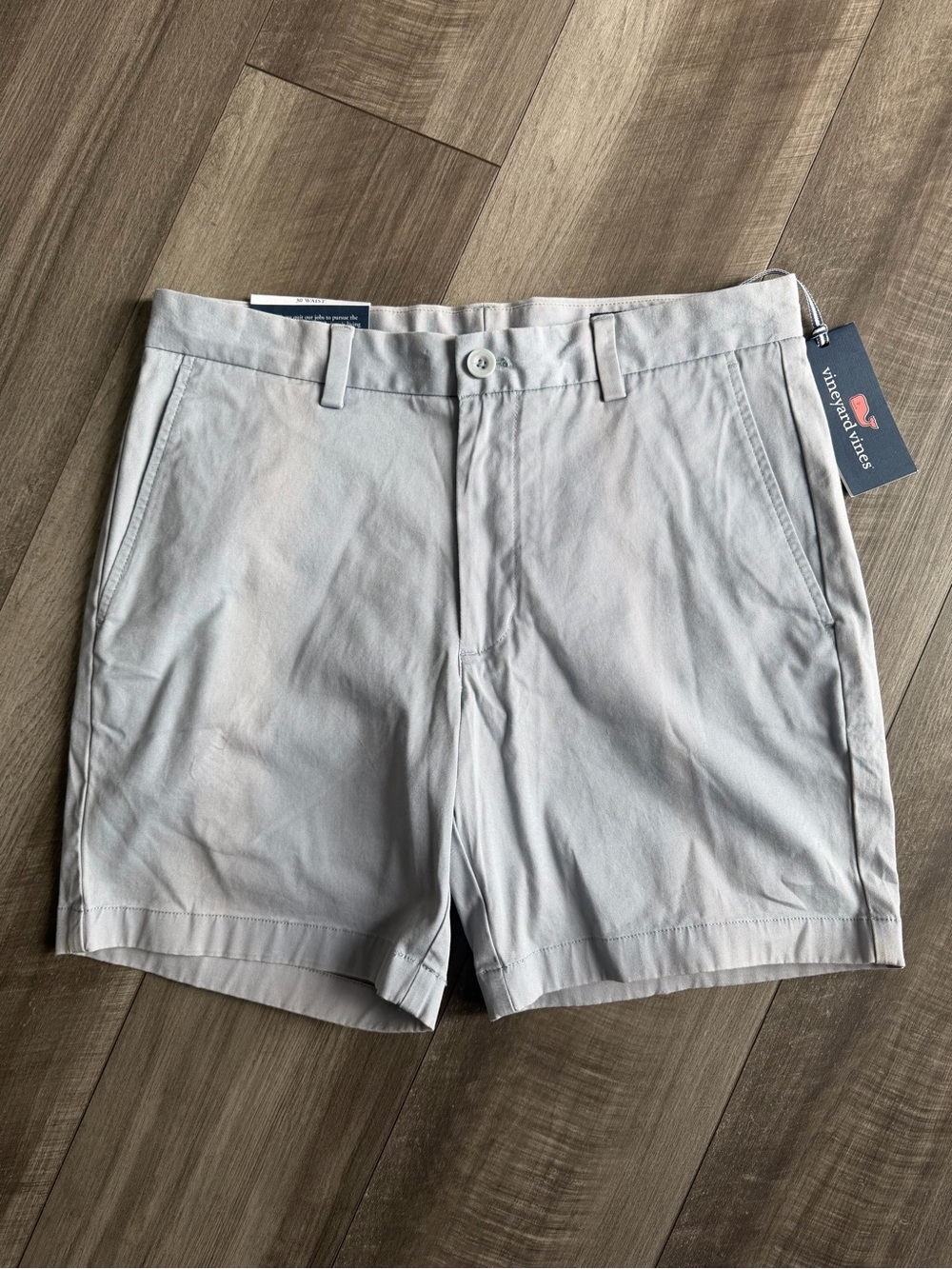 NWT Vinyard Vines Men’s 7” Breaker Short in Baracuda Waist Sz 30 Preppy Cotton